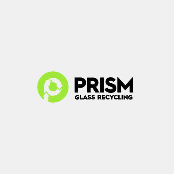 Prism Glass Recycling Logo